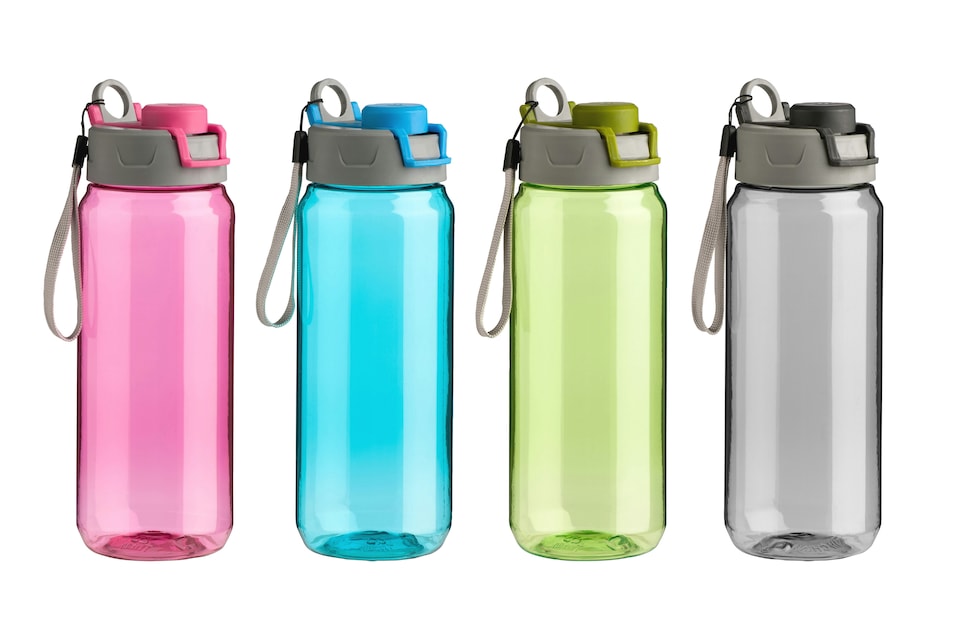 image 1 of Interiors by Premier Durable Assorted 750Ml Water Bottle, Versatile Plastic Water Bottle, Portable Safe Plastic Water Bottle