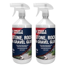Spear & Jackson Stone, Rock & Gravel Glue - Ready to Use 2 x 1L