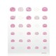 image 2 of Princess Kids Nail Sticker - # P004k - 1pack Multi