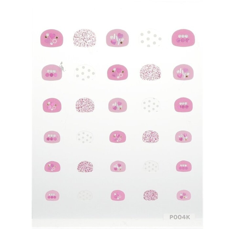 image 1 of Princess Kids Nail Sticker - # P004k - 1pack Multi