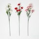 image 2 of Homescapes Artificial Carnation Spray Single Stem Set of 3, 55cm