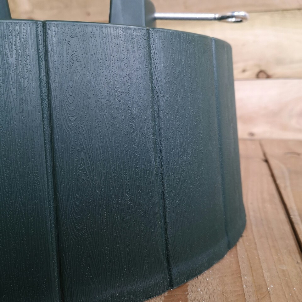 image 1 of 40cm Dark Green Plastic Christmas Tree Stand with Water Tank