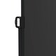 image 8 of Outsunny Side Awning Retractable, Privacy Screen, 400x180cm, Black Black