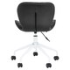 image 5 of Interiors by Premier Brent Black And White Home Office Chair