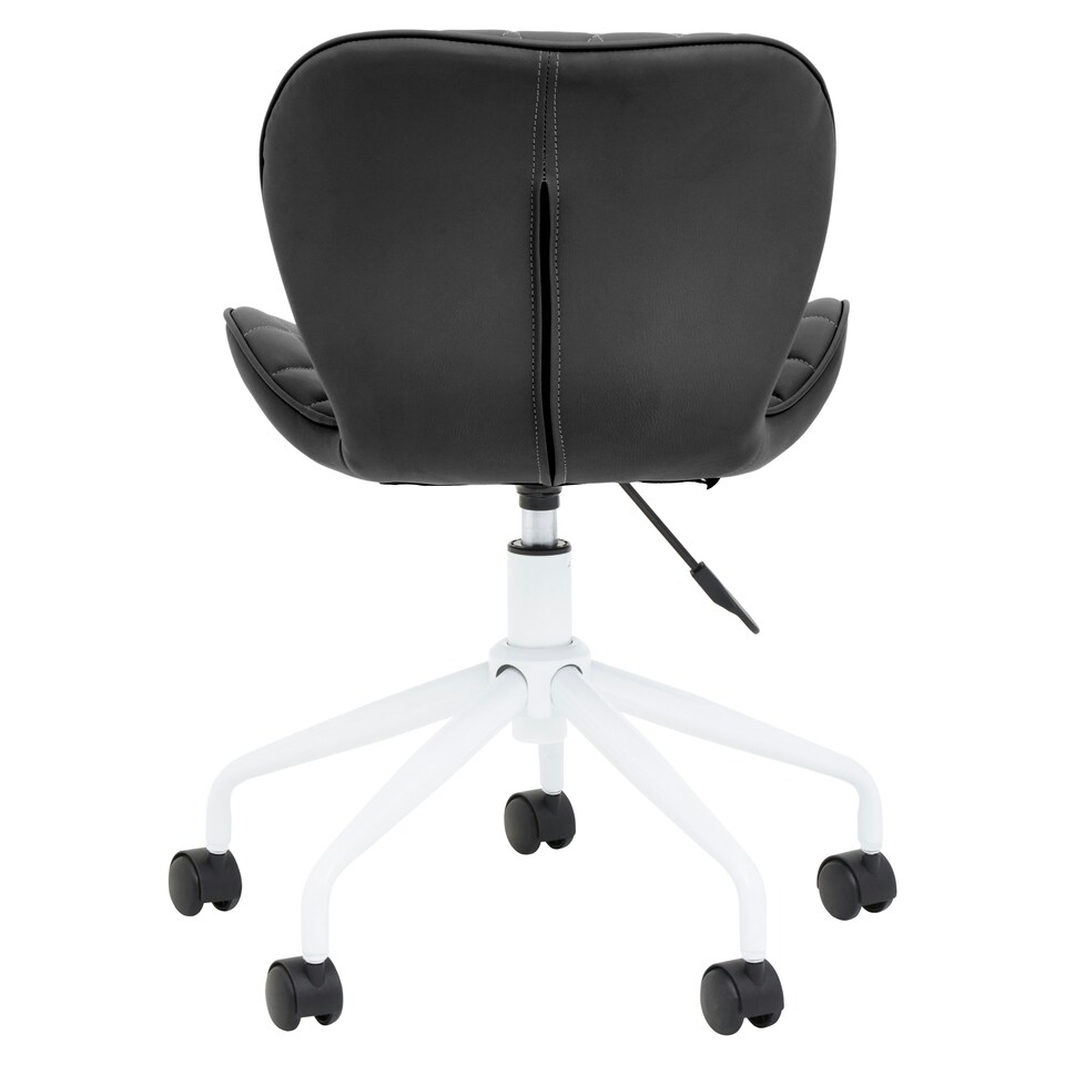 image 1 of Interiors by Premier Brent Black And White Home Office Chair