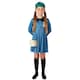 image 2 of Bristol Novelty Girls Evacuee Costume - Blue - XL XL