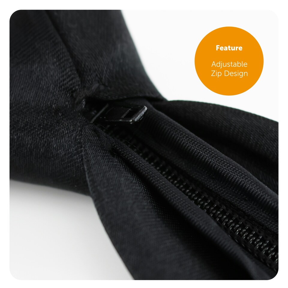 image 1 of Grim Reaper Costume - Long Cape with Hood Black | S