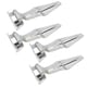 image 1 of 4 Pack 12" Stainless Steel Door Gate Strap Hinge Industrial Quality Heavy Duty Silver