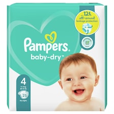 Pampers Size 4 PM  25's P.M. £6.99 x 4
