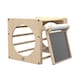 image 1 of TP Active-Tots Pikler Style Wooden Climbing Cube With Play Easel - FSC certified