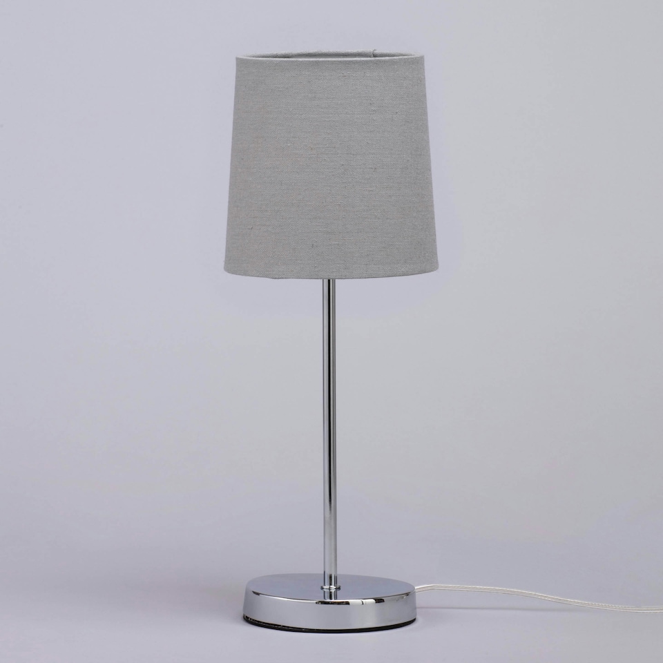 image 1 of BHS Mira Touch Stick Table Lamp, Grey