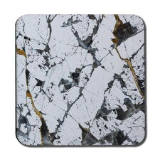 Black & Gold Marble (Coaster)