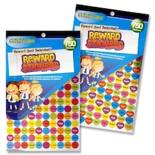 Pack of 750+ Reward Stickers by Clever Kidz
