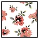 image 2 of Pink flowers (Picutre Frame) White | XL