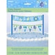 image 2 of Unique Party Banner Baby Shower Cake Topper - Blue - One Size