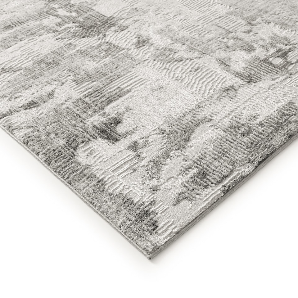 image 1 of RUGLENZA HOME - INTERNO AREA RUG - 12 MM - GREY TEXTURED - 120 x 170 CM