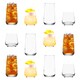 image 1 of LAV 12pc Lal Glassware Set - Clear | Clear | Clear | 12