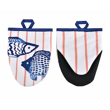 Ulster Weavers Catch of the Day Microwave Mitts - Pair Multi