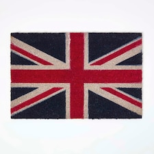 Homescapes Coir Doormat Union Jack Flag - 40 x 60 cm