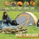 image 5 of Milestone Camping Pop Up Tent