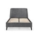 image 4 of Premium - Grey Velvet Curved Bed Frame - King Size 5ft (150cm)