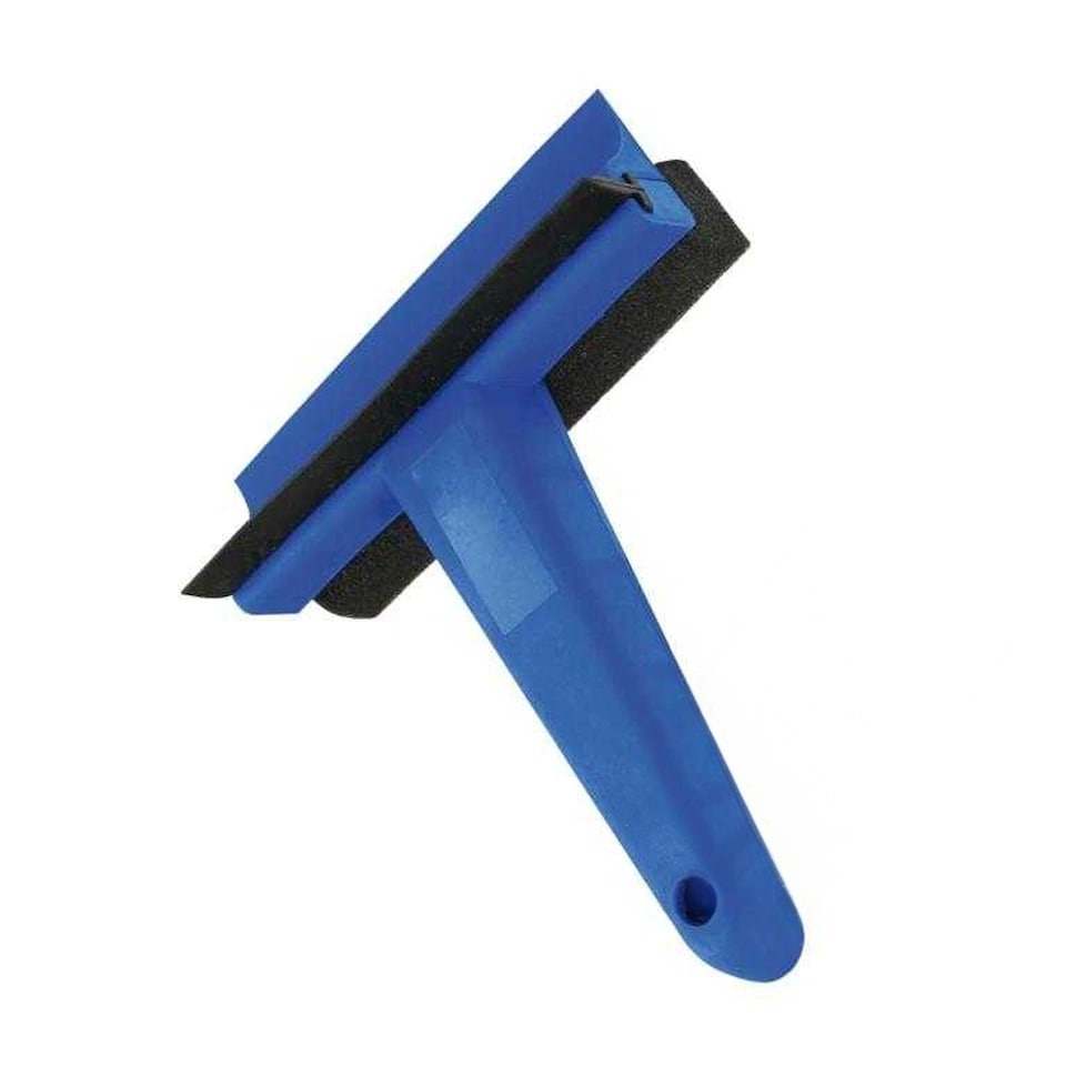 image 1 of JRP Rubber 3 in 1 Car Ice Scraper | Blue | Blue/Black | One Size | 1