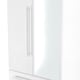 image 5 of Carlton 2 Drawer Double Mirrored Wardrobe in Porcelain Matt (Ready Assembled) | White | Porcelain Matt