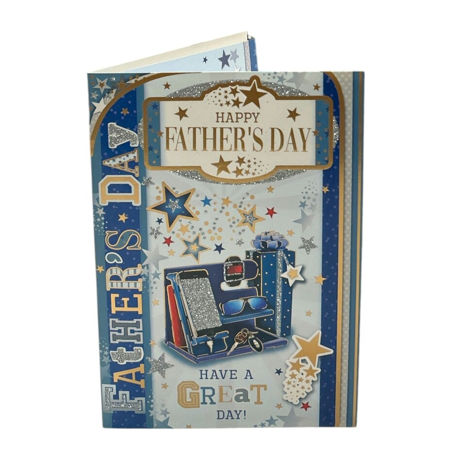image 1 of Men's Accessories Design Open Father's Day Card