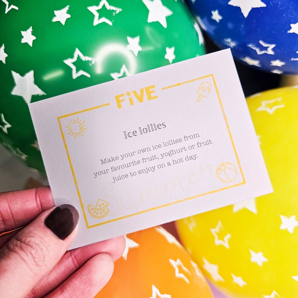 image 1 of A Year of Play for a 5th birthday gift | Blue