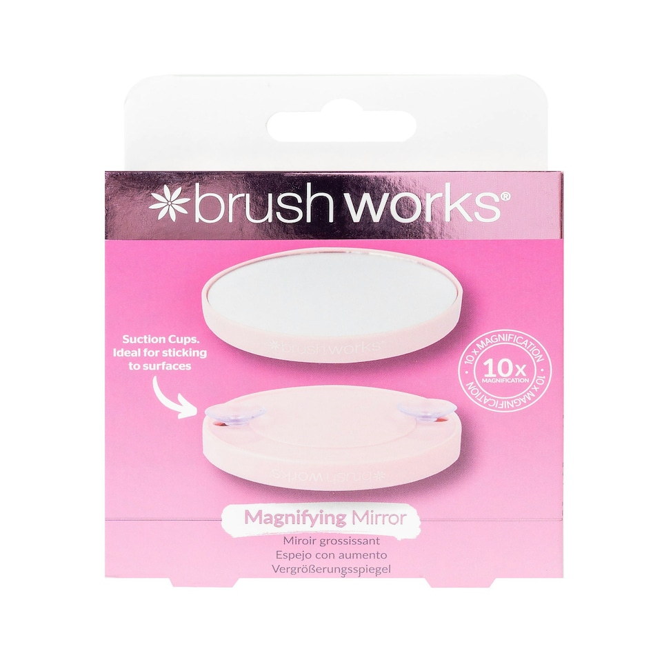 image 1 of Brushworks Magnifying Mirror (10X Magnification)
