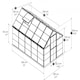 image 5 of Greenhouse Hybrid 6X10 - Polycarbonate - L306 x W185 x H208 - Green