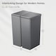image 4 of Morandi Touch Twin Pack 30L 2x Grey | Grey | Dark Grey | 30L
