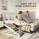 image 3 of PawHut Dog Ramp for Couch, 4 Adjustable Height Dog Climbing Ladder for Bed
