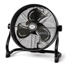 Premier 12 inches Rechargeable Air Circulator Black and Yellow