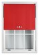 image 3 of Blackout Roller Blind Diamond Eyelet | Metal Fittings | Red | Red