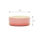 image 2 of Scruffs Ceramic Ombre Pet Food Bowl 13cm | Pink | 1