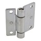 image 3 of Stainless Steel Hinge Heavy Duty 65x73mm Industrial Quality Door Hatch Locker Silver