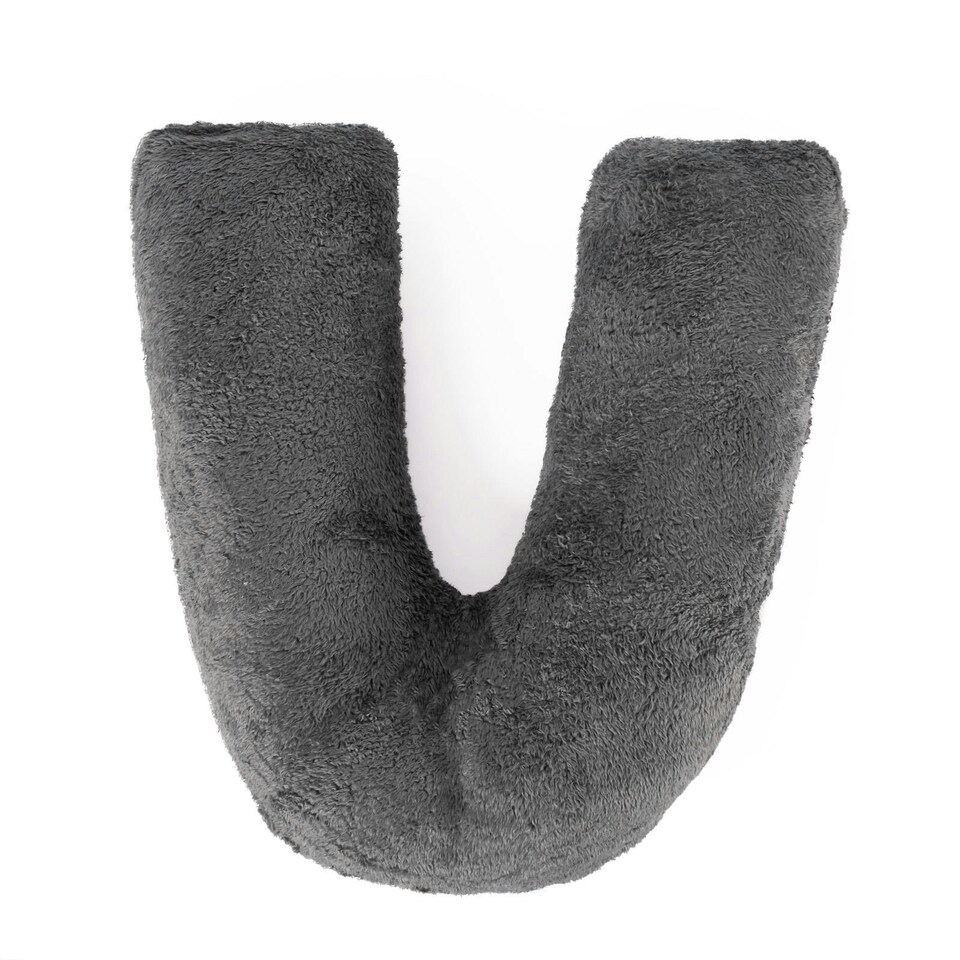 OHS V Shaped Soft Touch Teddy Fleece Orthopaedic Support Bed Pillow