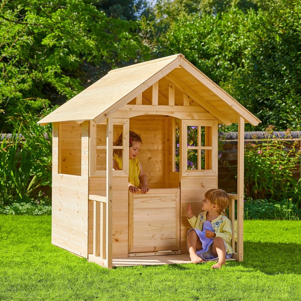 image 1 of Clover Cottage Wooden Playhouse - FSC® certified