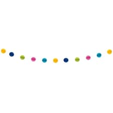 Multi-Colour Honeycomb Ball Garland 213cm
