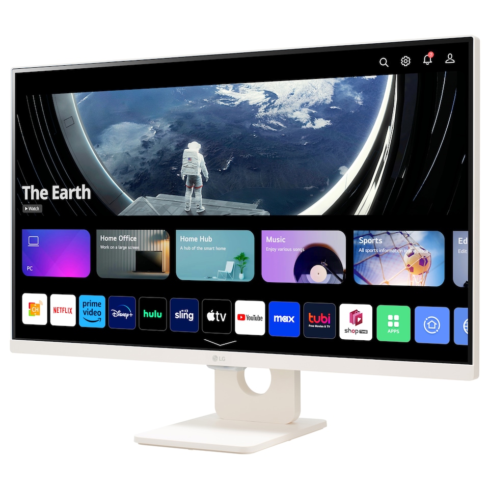 image 1 of LG 27U511SA 27" Full HD 100Hz 5ms IPS Smart Monitor with WebOS and Speakers