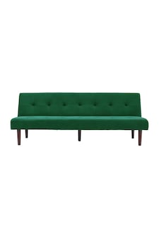 Living and Home Modern Convertible Sofa Bed - Green | Green