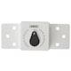 image 2 of Abus Mechanical 141/200 Diskus Integral Van Lock White & 26/70mm Diskus Padlock | Multi | Multi Colour | One Size | 1