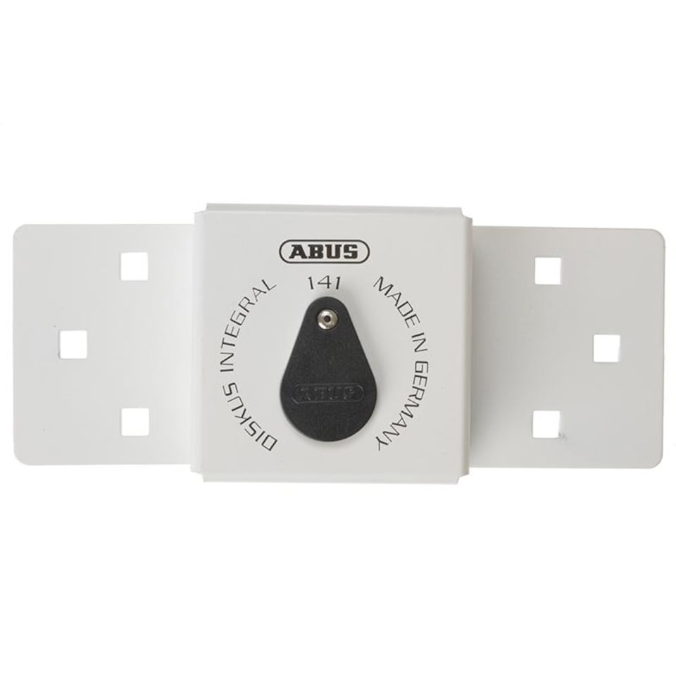 image 1 of Abus Mechanical 141/200 Diskus Integral Van Lock White & 26/70mm Diskus Padlock | Multi | Multi Colour | One Size | 1