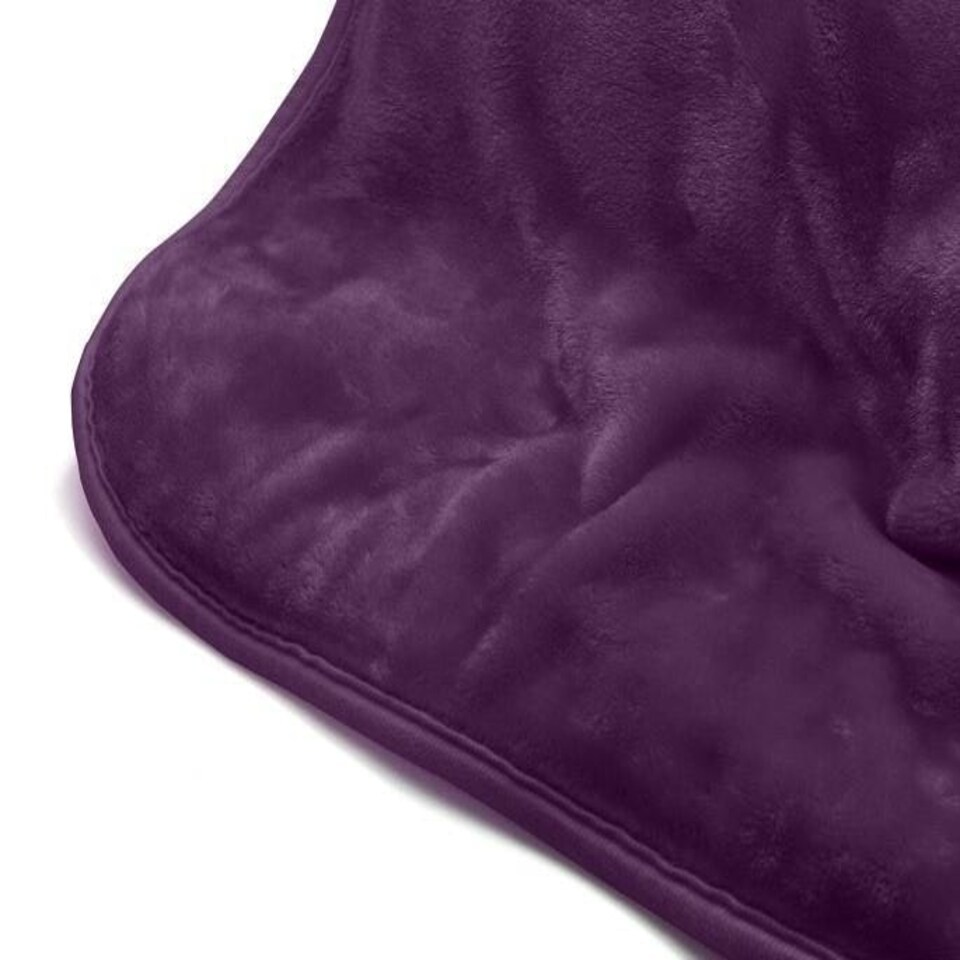 image 1 of Mink Aubergine Blanket 200x240cm