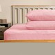 image 3 of OHS Soft Warm Thermal Teddy Fleece 25cm Deep Fitted Bed Sheet, Double - Pink