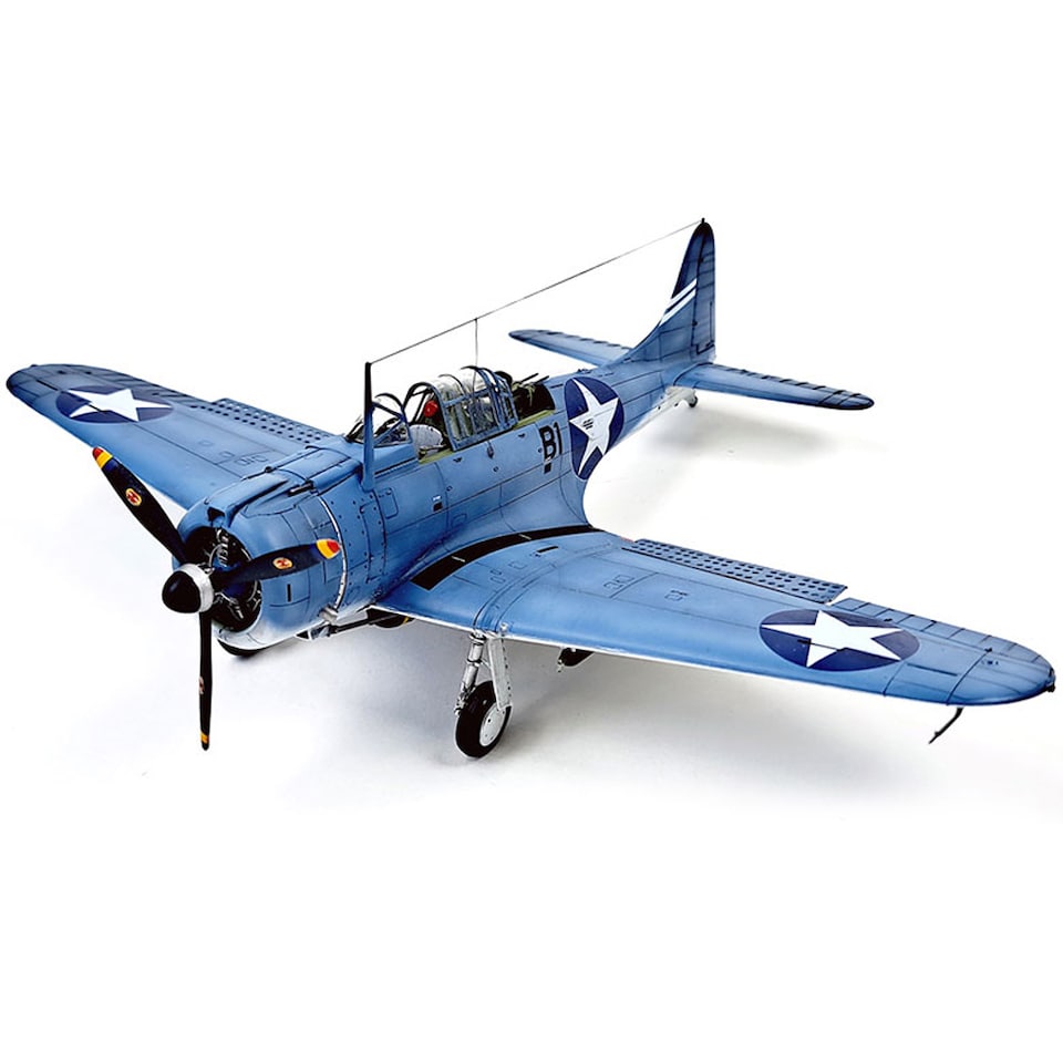 image 1 of Academy USN SBD-3 Battle of Midway 80th Anniversary Military Aircraft Model Scale 1-48