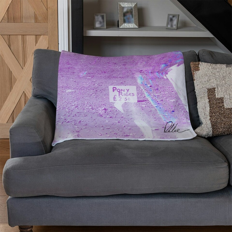 image 1 of Pink pony ride (Blanket)