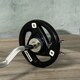 image 6 of SPORTNOW Two 5kg Olympic Weight Plates for Barbell, with Tri-Grips