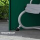 image 5 of Outsunny 3 Seater Garden Swing Cover, Windproof and Anti-UV, Green 